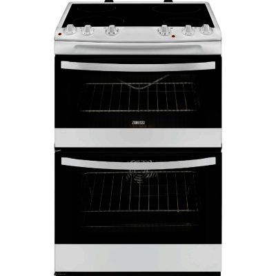 Zanussi ZCV68010WA 60cm Electric Cooker in White Zanussi ZCV68010WA 60cm Electric Cooker in White